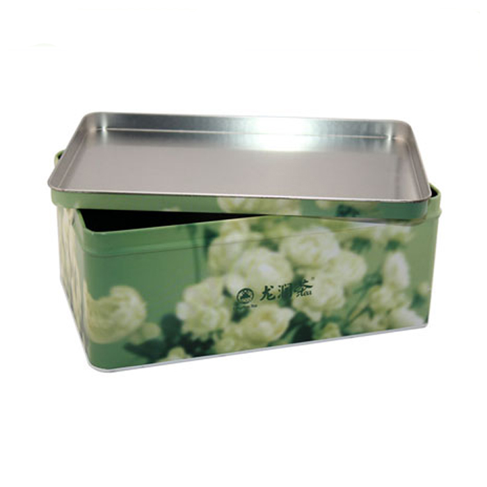 jasmine tea tin box