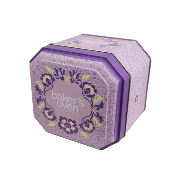 cookie polygon storage tin