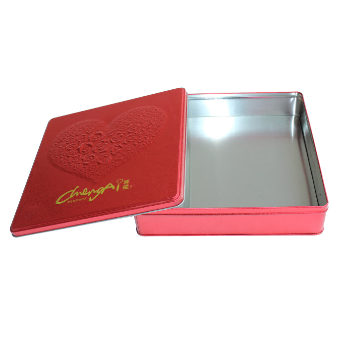 square clothes printing tin