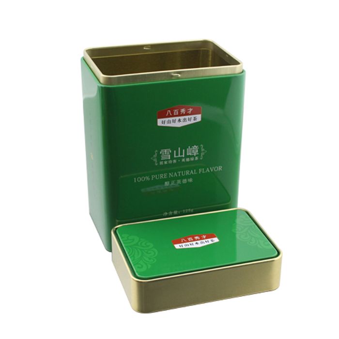 100g black tea tin box