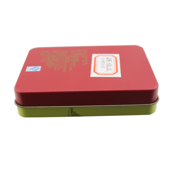 portable tea tin case